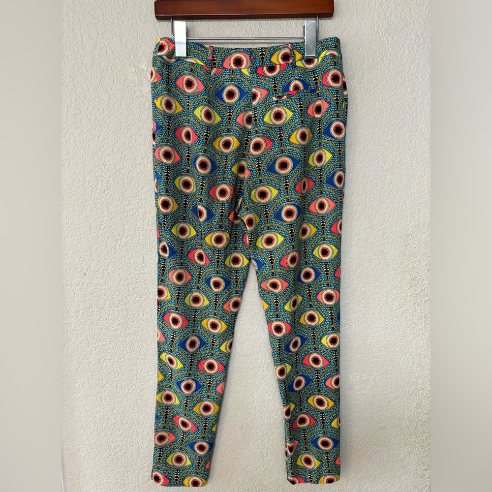 Mara Hoffman Evil Eye Print Pants‎ Size 0